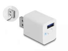 Nutikas USB lüliti Delock 11828, 2 A, valge