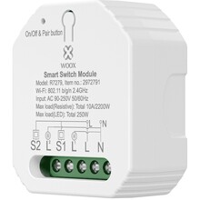 Nutikas Wi-Fi lüliti Woox R7279, 2 kanalit, 230V 2300W max.