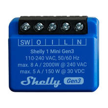 Nutikas relee Shelly 1 Mini Gen3