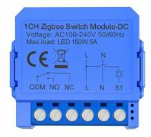 Lülitusmoodul Avatto ZWSM16-DC32V-1, 1 kanal, ZigBee, kuivkontakt