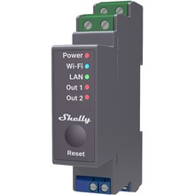 Nutikas 2-kanaliline relee Shelly Pro 2