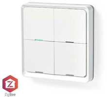 Nutikas juhtmevaba seinalüliti Nedis, Zigbee SmartLife, valge