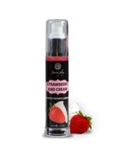 Libesti Secret play Hot Effect Strawberry with Cream, 50 ml