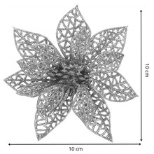 Jõulukaunistus Springos Poinsettia CA0726, 11 x 11 cm