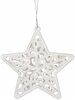 Jõulukaunistused Springos CA0038 tähed, 8 cm, 2 tk