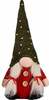 Jõulukaunistus Home4you päkapikk Tinny, 15 cm, punane/roheline