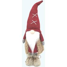 Jõulukaunistus Saska Garden Elf GS250612, 59 x 10 cm, pruun/punane