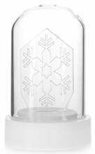Jõulukaunistus Decoking Snowflake, 9 x 5,5 cm, valge