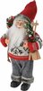 Jõulukaunistus Christmas Decoration Deluxe, 30 cm, hall/punane