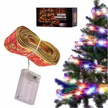 LED dekoratiivne riba Roger, 10 m, 100 LED, mitmevärviline
