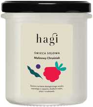Sojavahast küünal HAGI Raspberry Custard, 215 ml