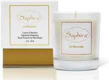 Aroomiteraapiline sojaõunaküünal Saphira Luxury Signature Candle, 260 g