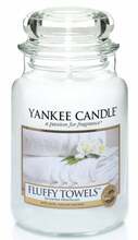 Lõhnaküünal Yankee Candle Fluffy Towels, 110 - 150 h, 623 g