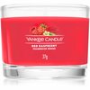 Aroomiküünal Yankee Candle Red Raspberry, 7 - 10 h, 37 g, punane