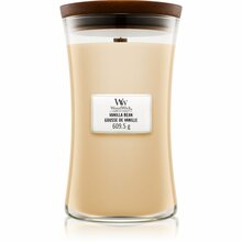 Lõhnaküünal WoodWick Vanilla Bean, 120 h, 609,5 g