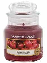 Lõhnaküünal Yankee Candle Black Cherry, 20 - 30 h, 104 g