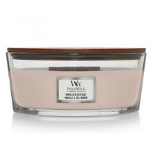 Lõhnaküünal WoodWick Vanilla & Sea Salt, 40 h, 453,6 g