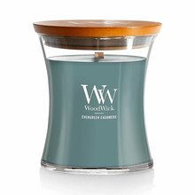 Aroomiküünal WoodWick Evergreen Cashmere, 20 - 30 h, 85 g