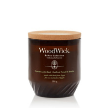 Aroomiküünal WoodWick Tomato Leaf & Basil, 184 g