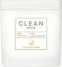 Lõhnaküünal Clean Space Fresh Linens, 227 g