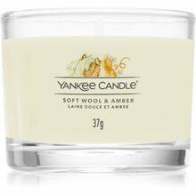 Aroomiküünal Yankee Candle Soft Wool & Amber Mini, 7 - 10 h, 37 g