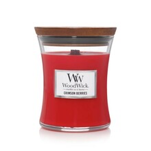 Lõhnaküünal WoodWick Crimson Berries, 30 h, 85 g