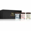 Küünalde komplekt WoodWick Mini Core Evening Onyx, Solar Ylang & Coastal Sunset, 3 tk