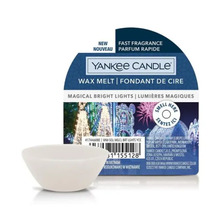 Lõhnaküünal Yankee Candle Magical Bright Lights, 7 - 10 h, 37 g, valge
