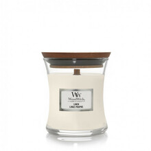 Aroomiküünal WoodWick Linen, 30 h, 85 g