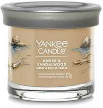 Aroomiküünal Yankee Candle Amber & Sandalwood, Signature tumbler small 122 g