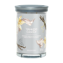 Aroomiküünal Yankee Candle Signature Tumbler Smoked Vanilla & Cashmere, 567 g