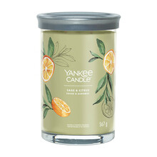 Aroomiküünal Yankee Candle Signature Tumbler Sage & Citrus, 567 g