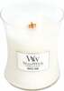 Lõhnaküünal WoodWick White Teak, 120 h, 609,5 g