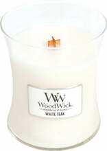 Lõhnaküünal WoodWick White Teak, 120 h, 609,5 g