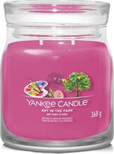 Lõhnaküünal Yankee Candle Art in the Park, medium glass 368 g