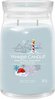 Aroomiküünal Yankee Candle North Pole Hideaway, Signature Large, 65 - 80 h, 567 g, helesinine
