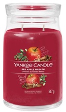 Lõhnaküünal Yankee Candle Red Apple Wreath, 60 - 90 h, 567 g