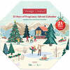 Adventkalender Yankee Candle 24 Days of Fragrance, 24 tk x 9,8 g küünal + hoidik