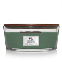 Aroomiküünal WoodWick Mint Leaves & Oak, 40 h, 453,6 g