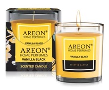 Lõhnaküünal Areon Vanilla Black, 25 h, 120 g