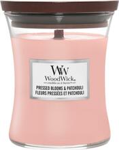 Aroomiküünal WoodWick Pressed Blooms & Patchouli, 65 h, 275 g