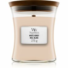 Aroomiküünal WoodWick White Honey, 100 h, 275 g