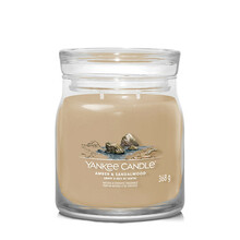 Aroomiküünal Yankee Candle Amber & Sandalwood, medium glass 368 g