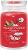 Aroomiküünal Yankee Candle Christmas Eve Signature, 60 - 90 h, 567 g, punane