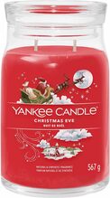 Aroomiküünal Yankee Candle Christmas Eve Signature, 60 - 90 h, 567 g, punane