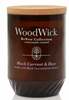 Aroomiküünal WoodWick Black Currant & Rose, 60 h, 368 g