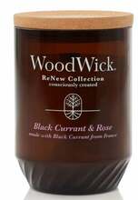 Aroomiküünal WoodWick Black Currant & Rose, 60 h, 368 g