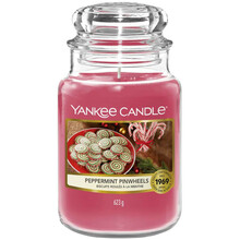 Lõhnaküünal Yankee Candle Peppermint Pinwheels, 110 - 150 h, 623 g