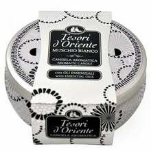 Lõhnaküünal Tesori d'Oriente Muschio Bianco, 200 g