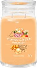 Lõhnaküünal Yankee Candle Mango Ice Cream, suur klaas 567 g